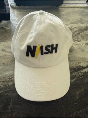 Nash Collection White Hat- Brand New
